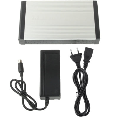 Lisslune | High Speed 3.5 inch HDD SATA & IDE external enclosure, support USB 2.0 (Silver)