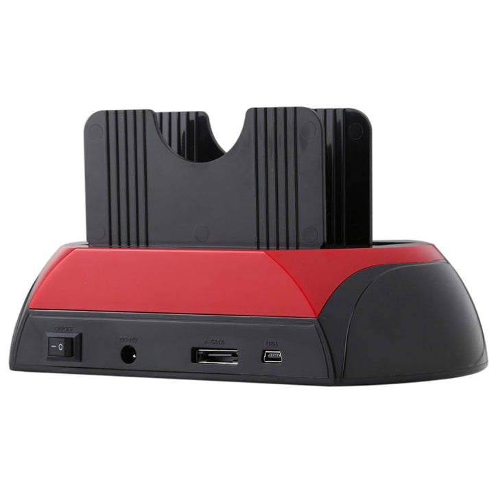 Lisslune | All in 1 Dual 2.5 Inch/3.5 Inch SATA/IDE HDD Dock Station with Card Reader & Hub
