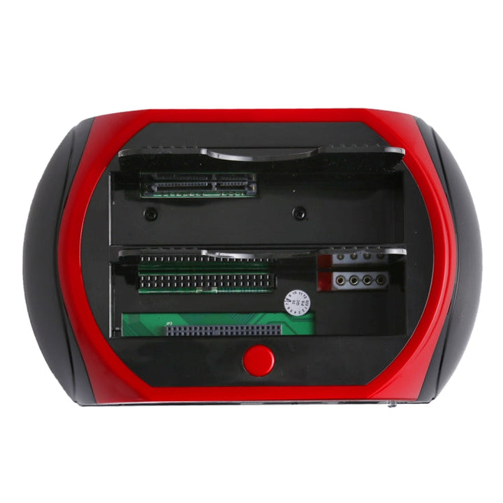 Lisslune | All in 1 Dual 2.5 Inch/3.5 Inch SATA/IDE HDD Dock Station with Card Reader & Hub