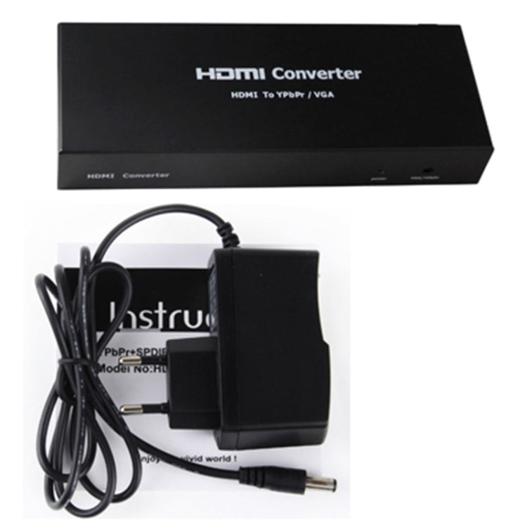 Lisslune | HDMI to YPbPr / VGA Multi-Media Switcher