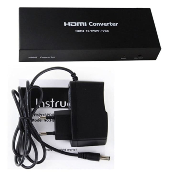 Lisslune | HDMI to YPbPr / VGA Multi-Media Switcher