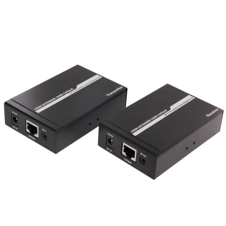 Lisslune | HDMI Extender Over Cat5e / 6 (EU Plug) (Black)
