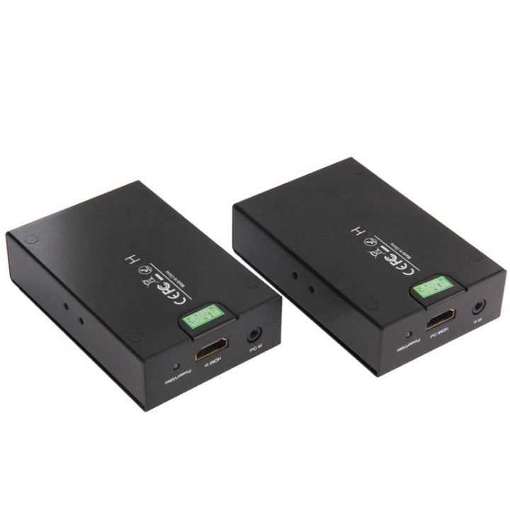 Lisslune | HDMI Extender Over Cat5e / 6 (EU Plug) (Black)