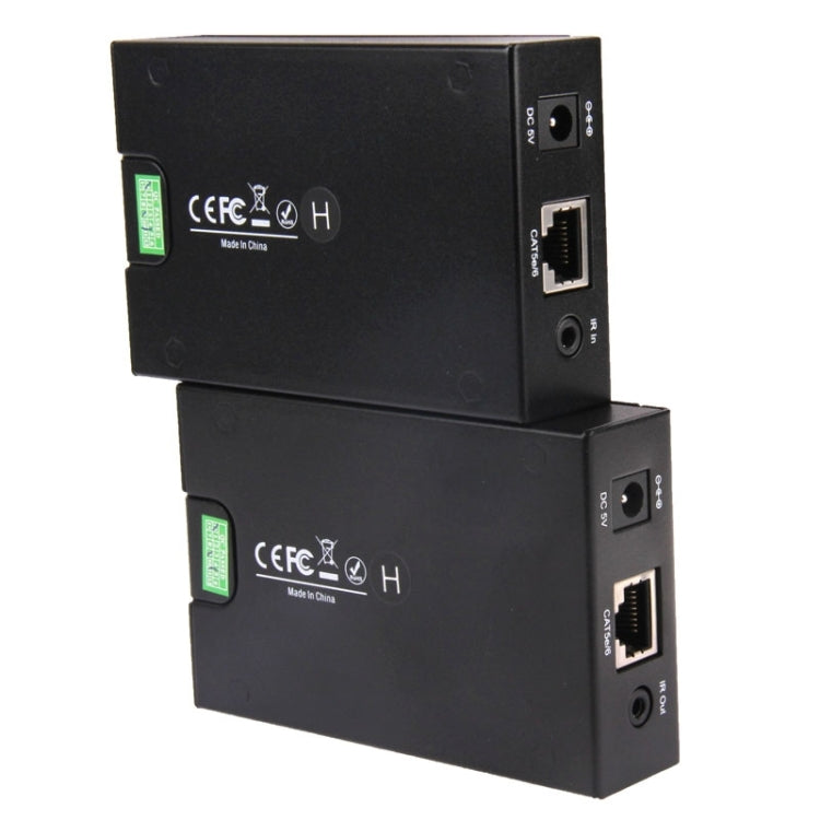 Lisslune | HDMI Extender Over Cat5e / 6 (EU Plug) (Black)