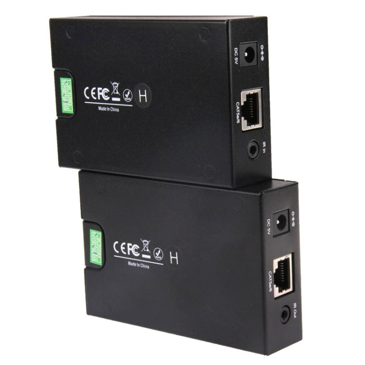 Lisslune | HDMI Extender Over Cat5e / 6 (EU Plug) (Black)