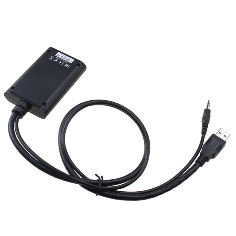 Lisslune | USB 3.0 to HDMI HD Video Guide Converter for HDTV, Supports Full HD 1080P(Black)