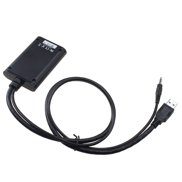 Lisslune | USB 3.0 to HDMI HD Video Guide Converter for HDTV, Supports Full HD 1080P(Black)