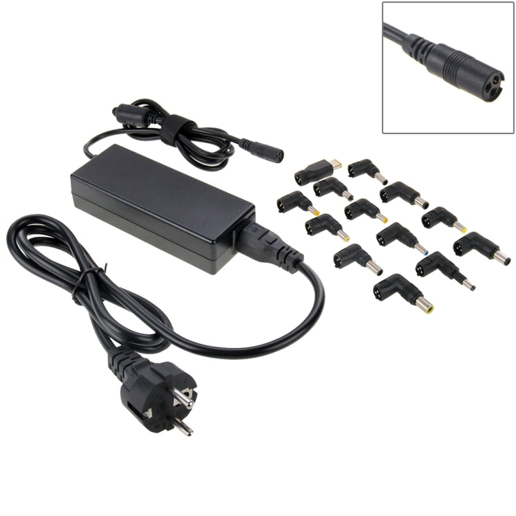 Lisslune | AU-90W+13 TIPS 90W Universal AC power adapter charger with 13 connection plugs for laptop notebook, EU plug