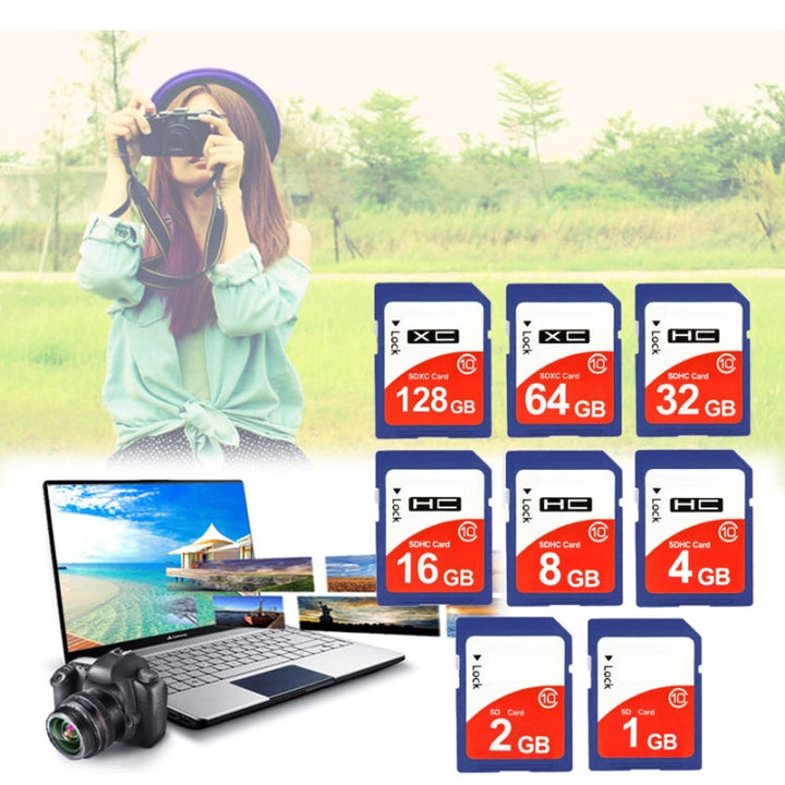 Lisslune | 128GB High Speed Class 10 SDHC Camera Memory Card (100% real capacity)