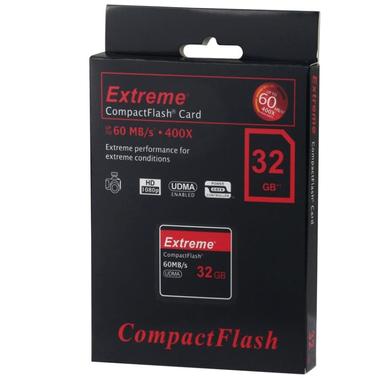 Lisslune | 32GB Extreme Compact Flash Card, 400X Read Speed, up to 60 MB/S (100% real capacity)