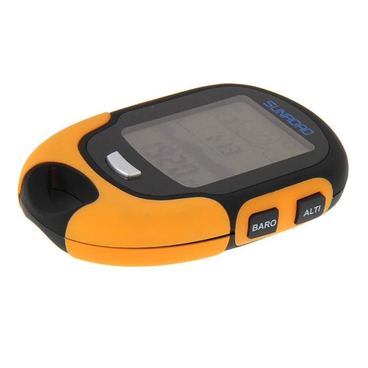 Lisslune | SUNROAD Multi-Function LCD Digital Altimeter with Compass & Barometer & Thermometer & Hygrometer & Weather Forecast & LED Flashlight and Clock