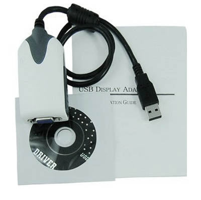 Lisslune | USB to VGA Multi-Monitor / Multi-Display Adapter, Resolution: 1680 x 1050