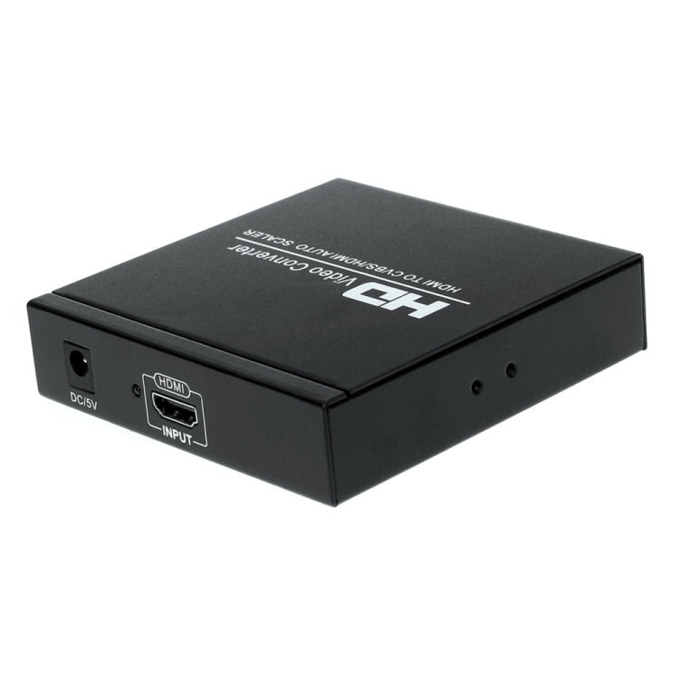 Lisslune | NK-10II HDMI to HDMI/CVBS /AV Scaler Box Video Converter (Black)