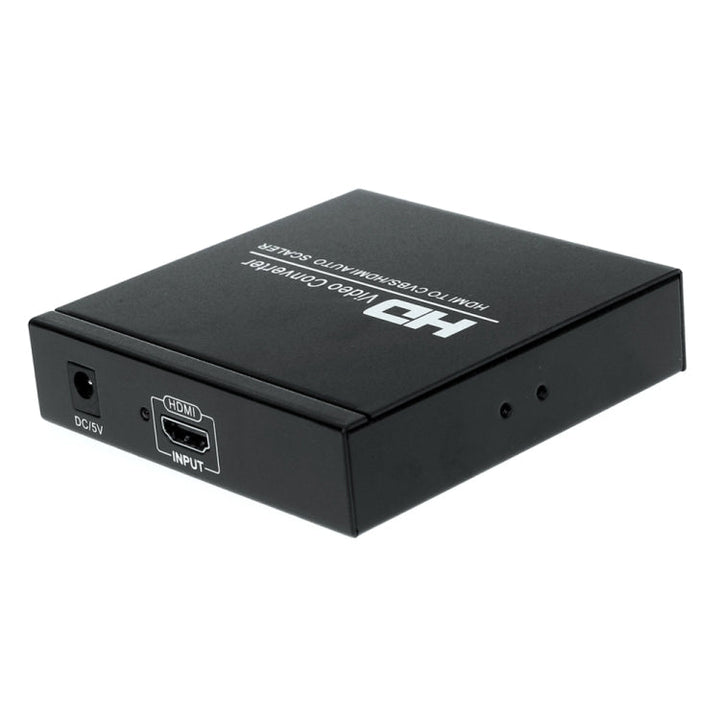 Lisslune | NK-10II HDMI to HDMI/CVBS /AV Scaler Box Video Converter (Black)