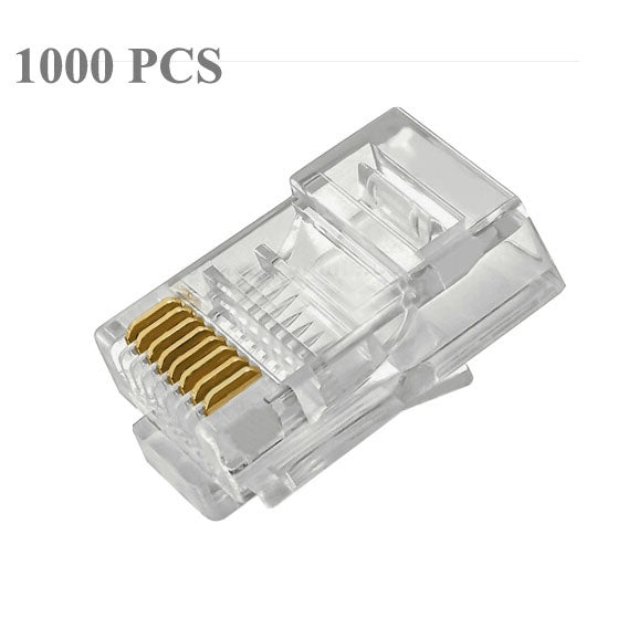 Lisslune | 1000 PCS RJ45 Connector Modular Plug, Normal Quality