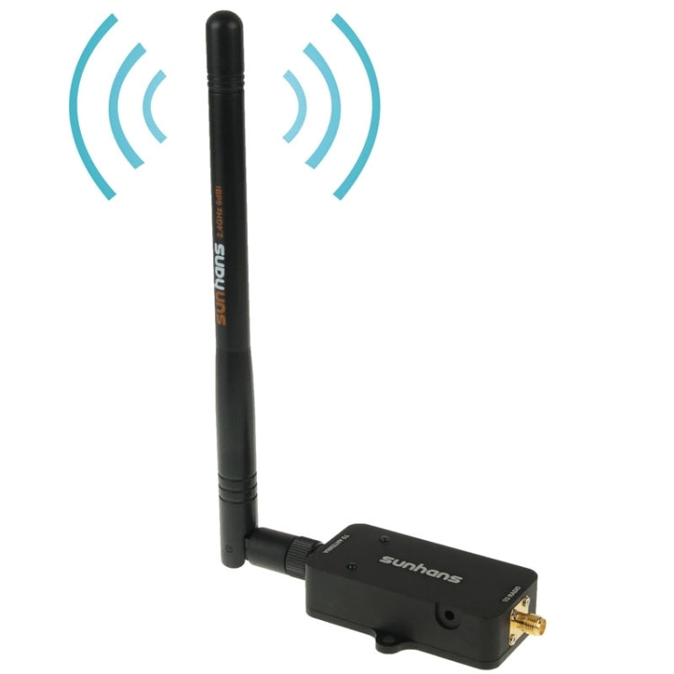 Lisslune | Sunhans SH24BTA-N 35dBm 2.4GHz 3W 11N/G/B WiFi Signal Amplifier WiFi Amplifier Wireless Repeater (EU Plug)