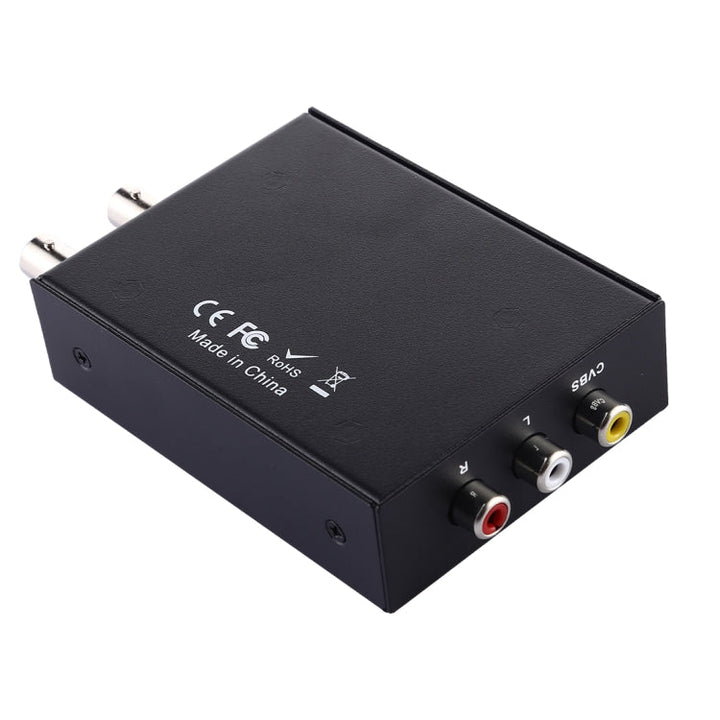 Lisslune | NF-F001 3G SDI to AV + SDI scaler converter, enables SD-SDI / HD-SDI / 3G-SDI to be displayed on HDTV