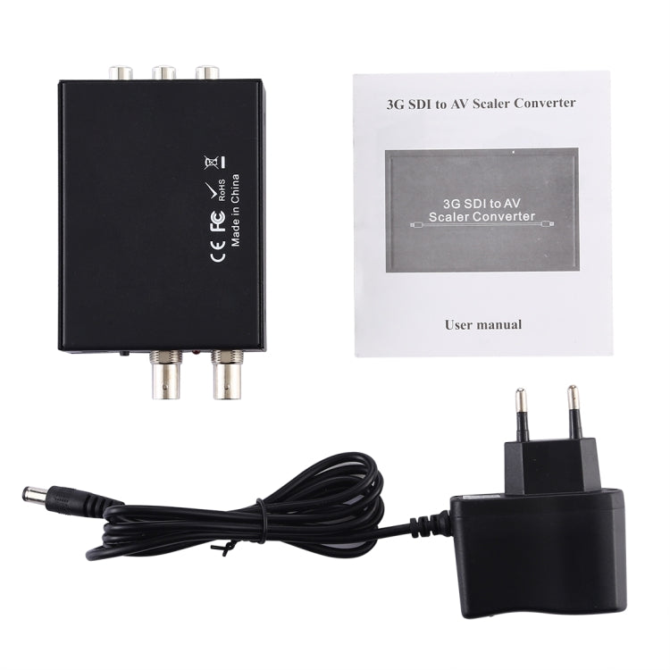 Lisslune | NF-F001 3G SDI to AV + SDI scaler converter, enables SD-SDI / HD-SDI / 3G-SDI to be displayed on HDTV