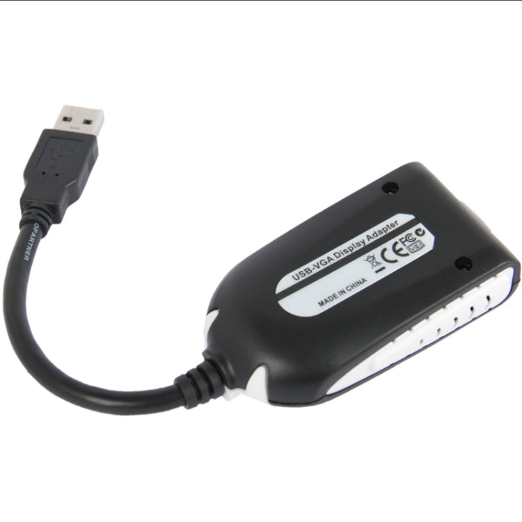 Lisslune | USB 3.0 to VGA Display Adapter, Resolution: 1920 x 1080 (Black)