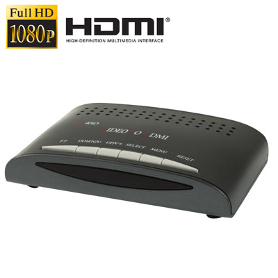 Lisslune | RCA Composite Video & S-Video to HDMI Converter, supports Full HD 1080P