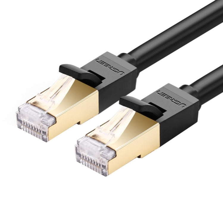 Lisslune | CAT7 gold-plated double-shielded full copper LAN network cable, length: 15m