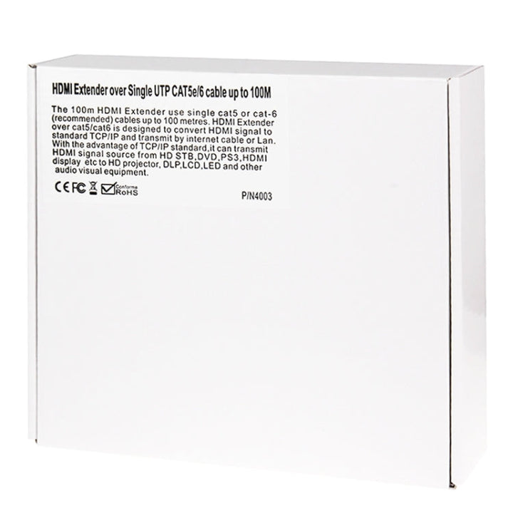 Lisslune | HDMI Extender over a single UTP CAT5e/6 cable, transmission distance: 100m