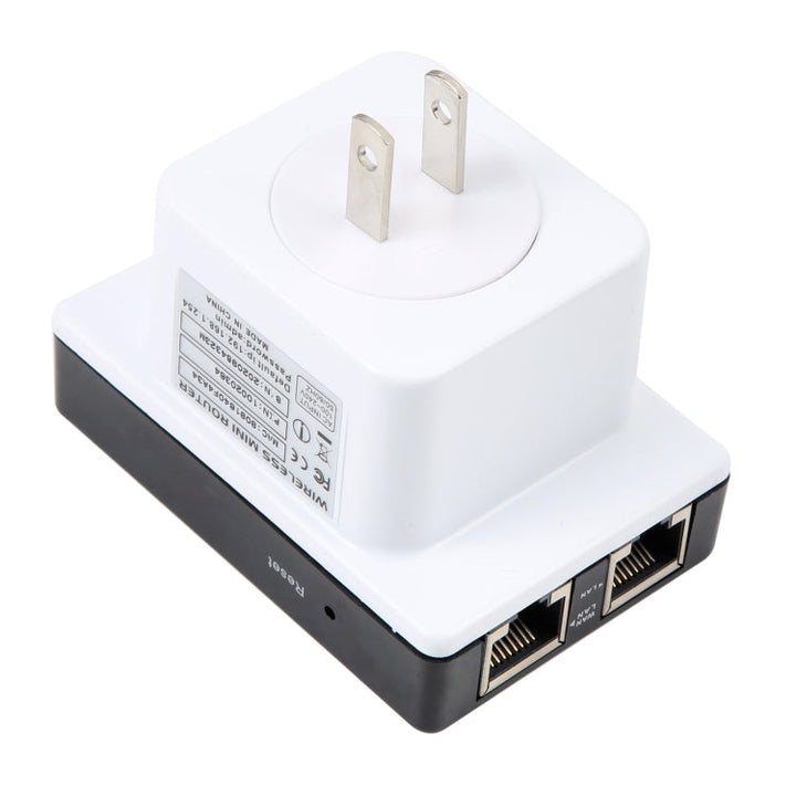 Lisslune | 300Mbps Wireless-N Mini Router, support AP / Client / Router / Bridge / Repeater operation modes, signal random delivery