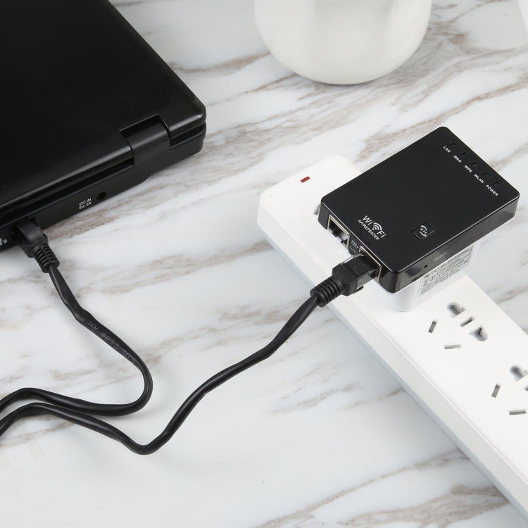 Lisslune | 300Mbps Wireless-N Mini Router, support AP / Client / Router / Bridge / Repeater operation modes, signal random delivery