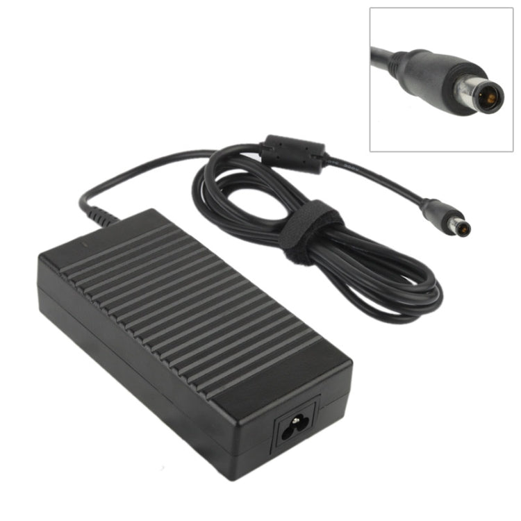 Lisslune | AC adapter 19V 9.5A for HP Networking, output tips: 7.4mm x 5.0mm (Black)