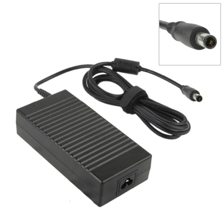 Lisslune | AC adapter 19V 9.5A for HP Networking, output tips: 7.4mm x 5.0mm (Black)
