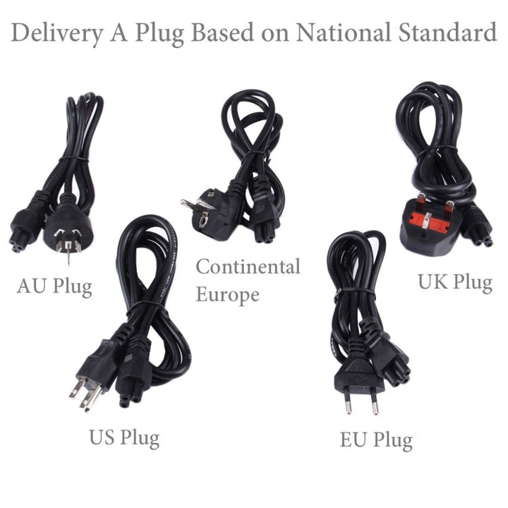 Lisslune | AC adapter 19V 9.5A for HP Networking, output tips: 7.4mm x 5.0mm (Black)