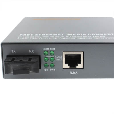 Lisslune | 10/100/1000M Multimode Gigabit Adaptive Optical Transceiver