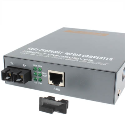 Lisslune | 10/100/1000M Multimode Gigabit Adaptive Optical Transceiver
