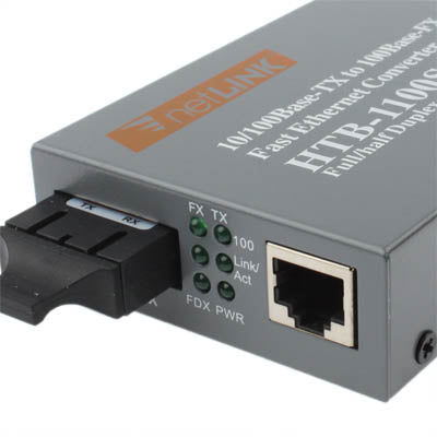 Lisslune | Single-Mode Fast Ethernet Fiber Optic Transceiver