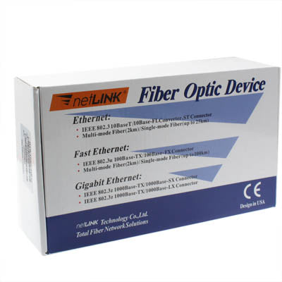 Lisslune | Single-Mode Fast Ethernet Fiber Optic Transceiver
