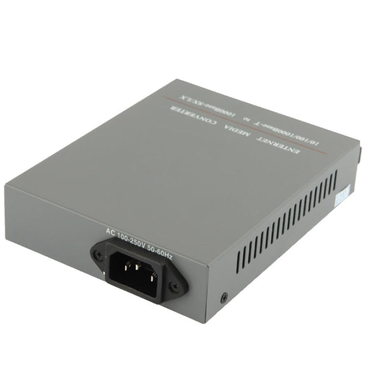 Lisslune | 10/100/1000M Single Mode Gigabit Adaptable Optical Transceiver (HTB-GS-03)