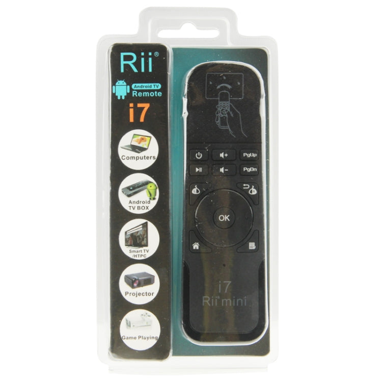 Lisslune | Rii i7 Mini Wireless Air Mouse Keyboard Remote Control for HTPC / Android TV Box / Xbox360