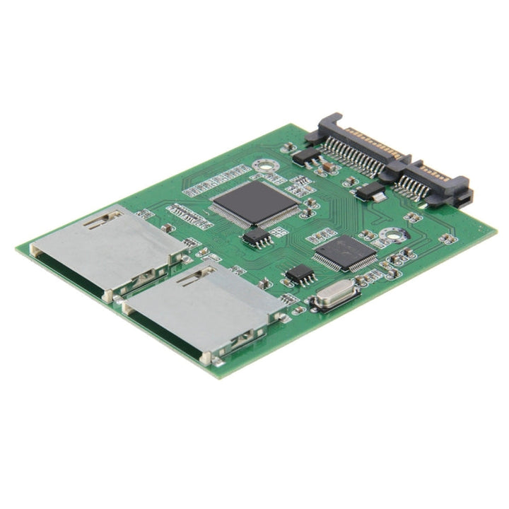 Lisslune | Dual SD card to 22 pin SATA adapter converter card
