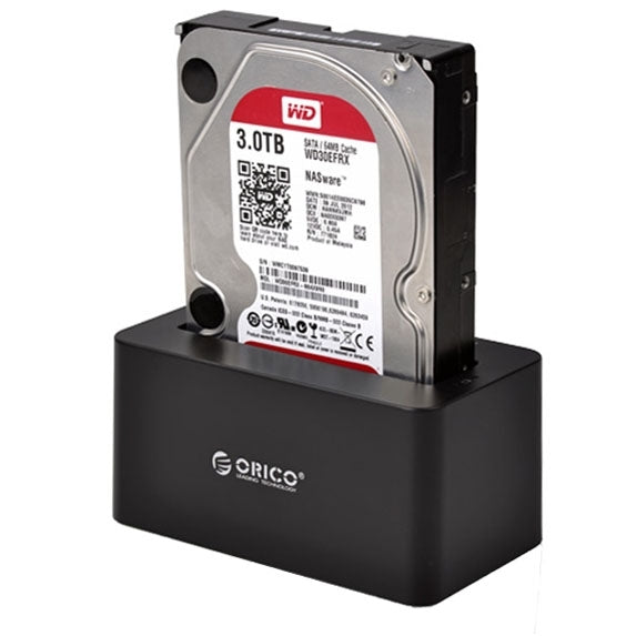 Lisslune | ORICO 6619US3 5Gbps Super Speed USB 3.0 to SATA Hard Drive Docking Station for 2.5 inch / 3.5 inch Hard Drive (Black)
