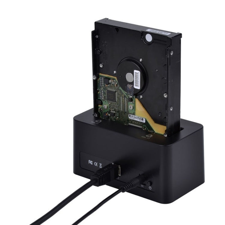 Lisslune | ORICO 6619US3 5Gbps Super Speed USB 3.0 to SATA Hard Drive Docking Station for 2.5 inch / 3.5 inch Hard Drive (Black)