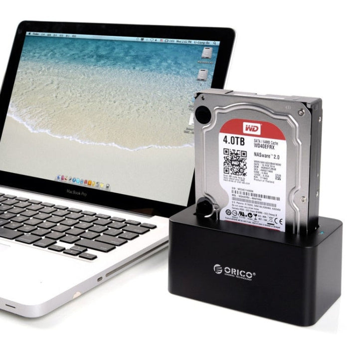 Lisslune | ORICO 6619US3 5Gbps Super Speed USB 3.0 to SATA Hard Drive Docking Station for 2.5 inch / 3.5 inch Hard Drive (Black)