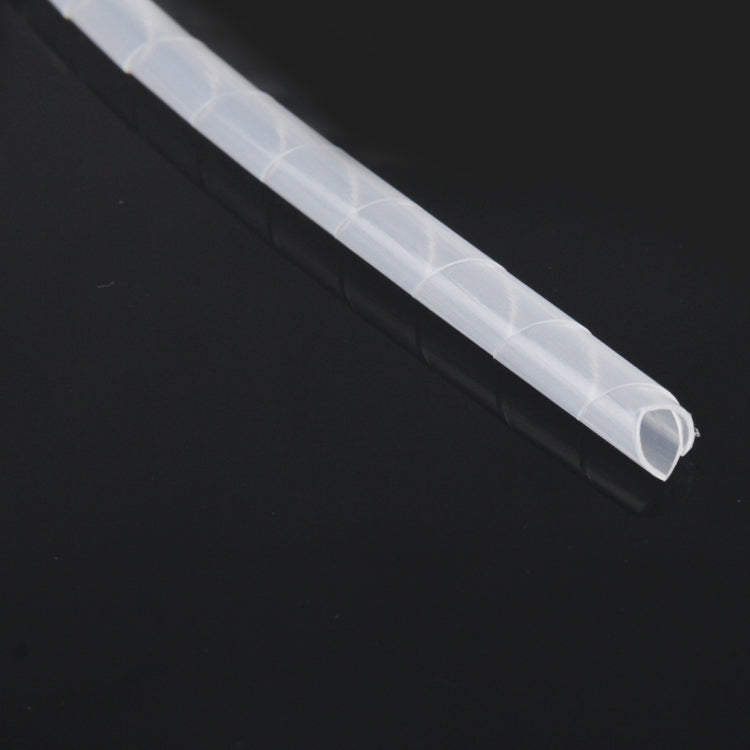 Lisslune | 100m Spiral Cable Winding Sleeve, Diameter: 10mm