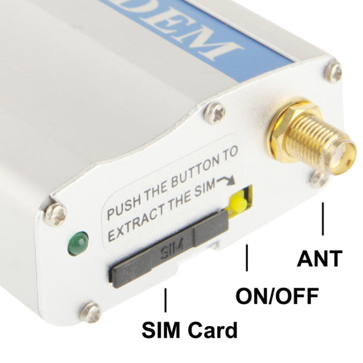 Lisslune | RS232 GPRS Modem / GSM Modem, Support SIM card, GSM: 900 / 1800MHz Sign Random Delivery