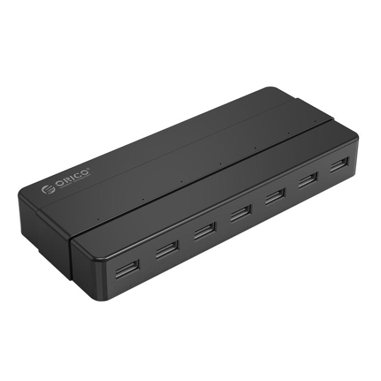 Lisslune | Orico H7928-U2-V1 Desktop 7 Ports USB 2.0 HUB with power adapter (Black)