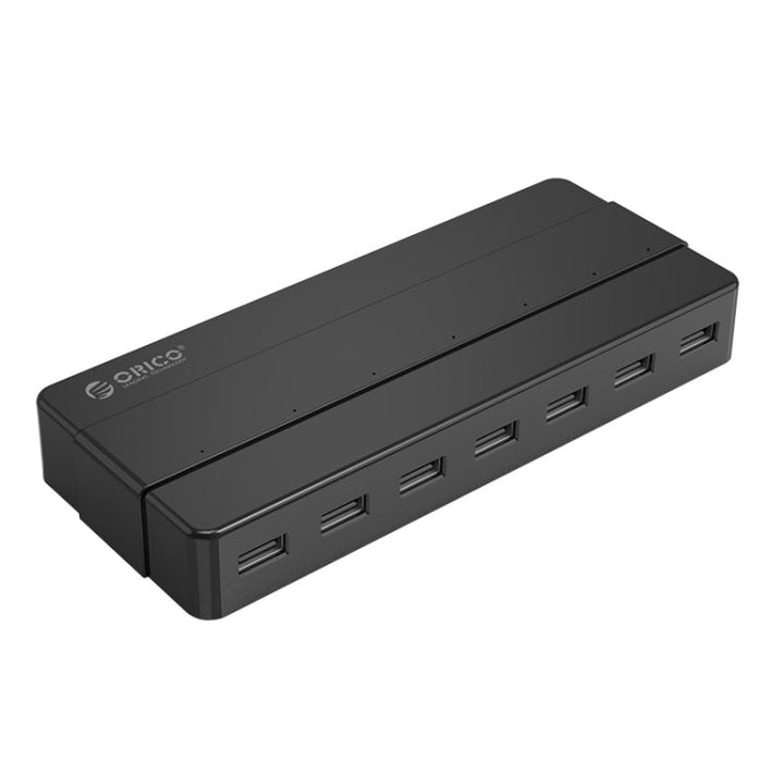 Lisslune | Orico H7928-U2-V1 Desktop 7 Ports USB 2.0 HUB with power adapter (Black)