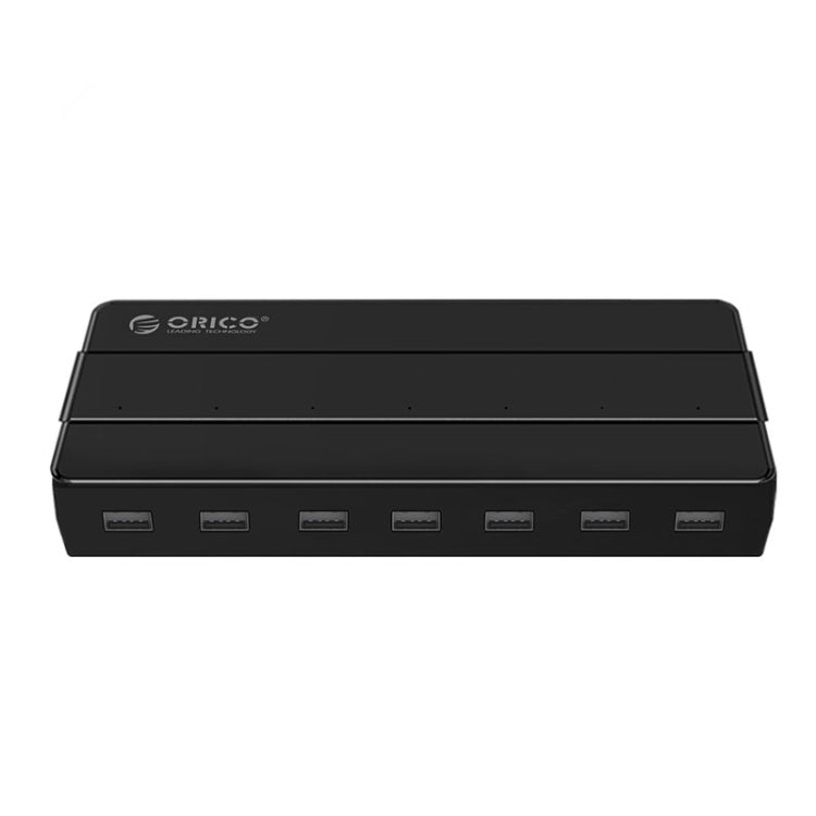 Lisslune | Orico H7928-U2-V1 Desktop 7 Ports USB 2.0 HUB with power adapter (Black)