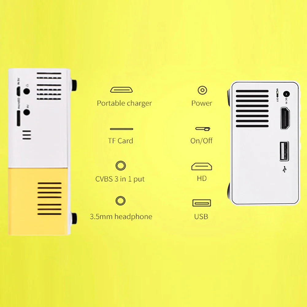 Lisslune | HD LED Microprojector