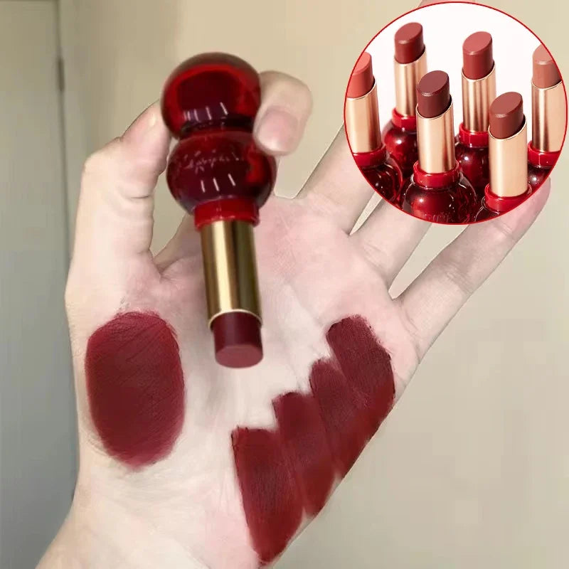 Rynx | Mirror Lipstick Lip Glass Mist Rose Long-lasting moisturizing Nude Lipsticks Lipgloss Non-sticky Sexy Lip Makeup Cosmetics
