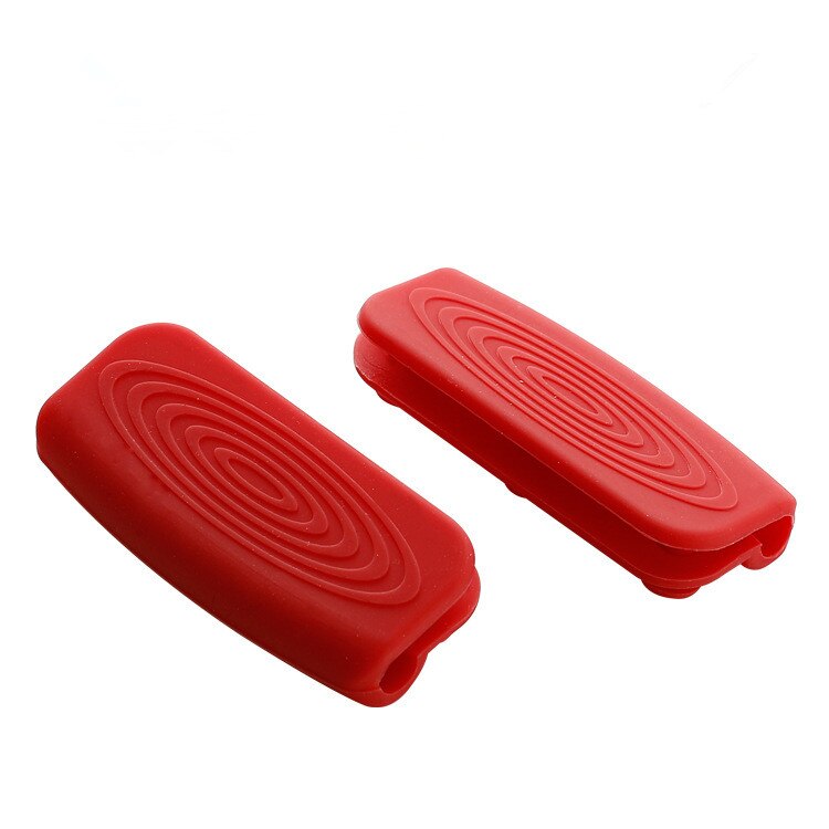 Lisslune | 2Pcs Silicone Heat Resistant Cookware Handle