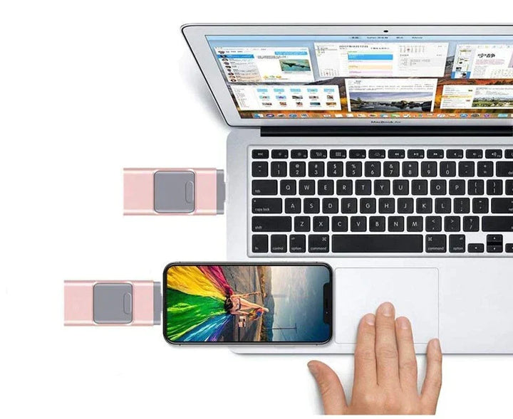 Lisslune | DataFlex 4-in-1 Memory Stick – USB Storage for Phone, Tablet and PC